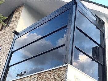 Cortavientos de Cristal Triple