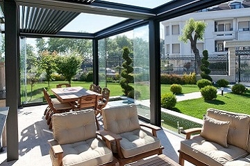 Pérgola Cerrada y Acristalada Pérgola Cerrada y Acristalada