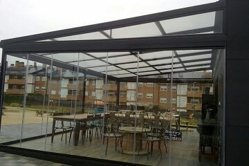 Veranda con Cortinas de Cristal 4